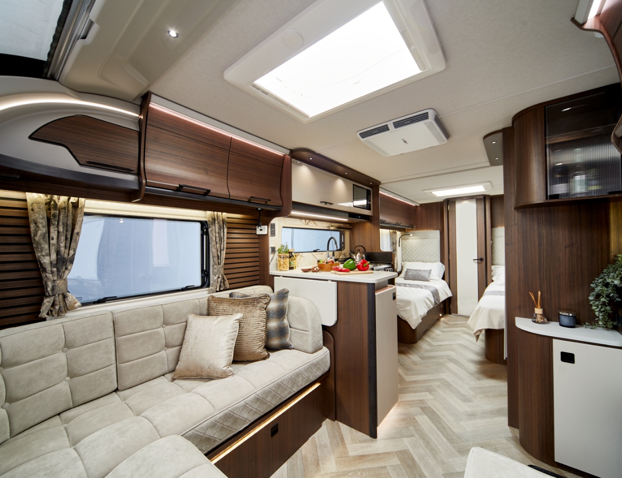Coachman caravan interior