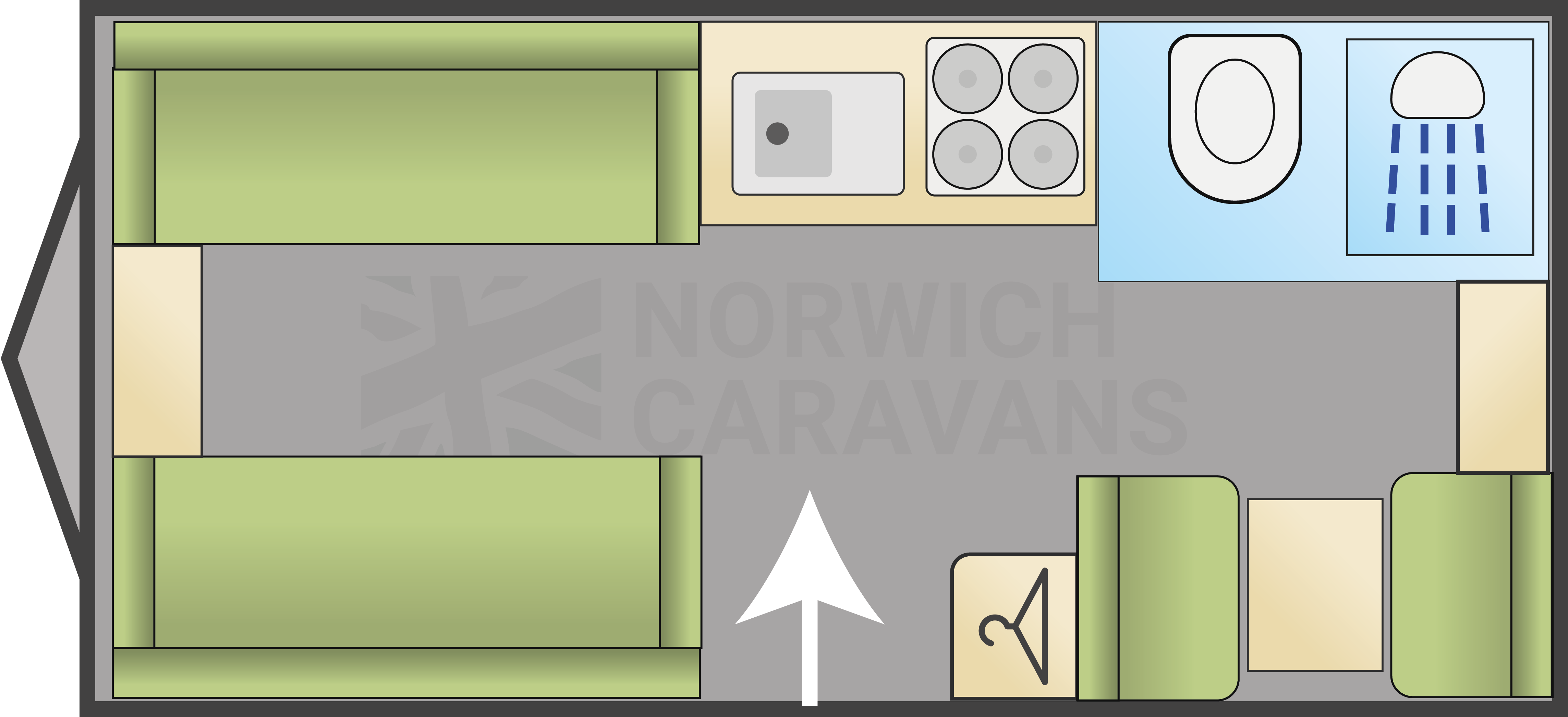 Swift Sprite Alpine 4 DB layout illustration