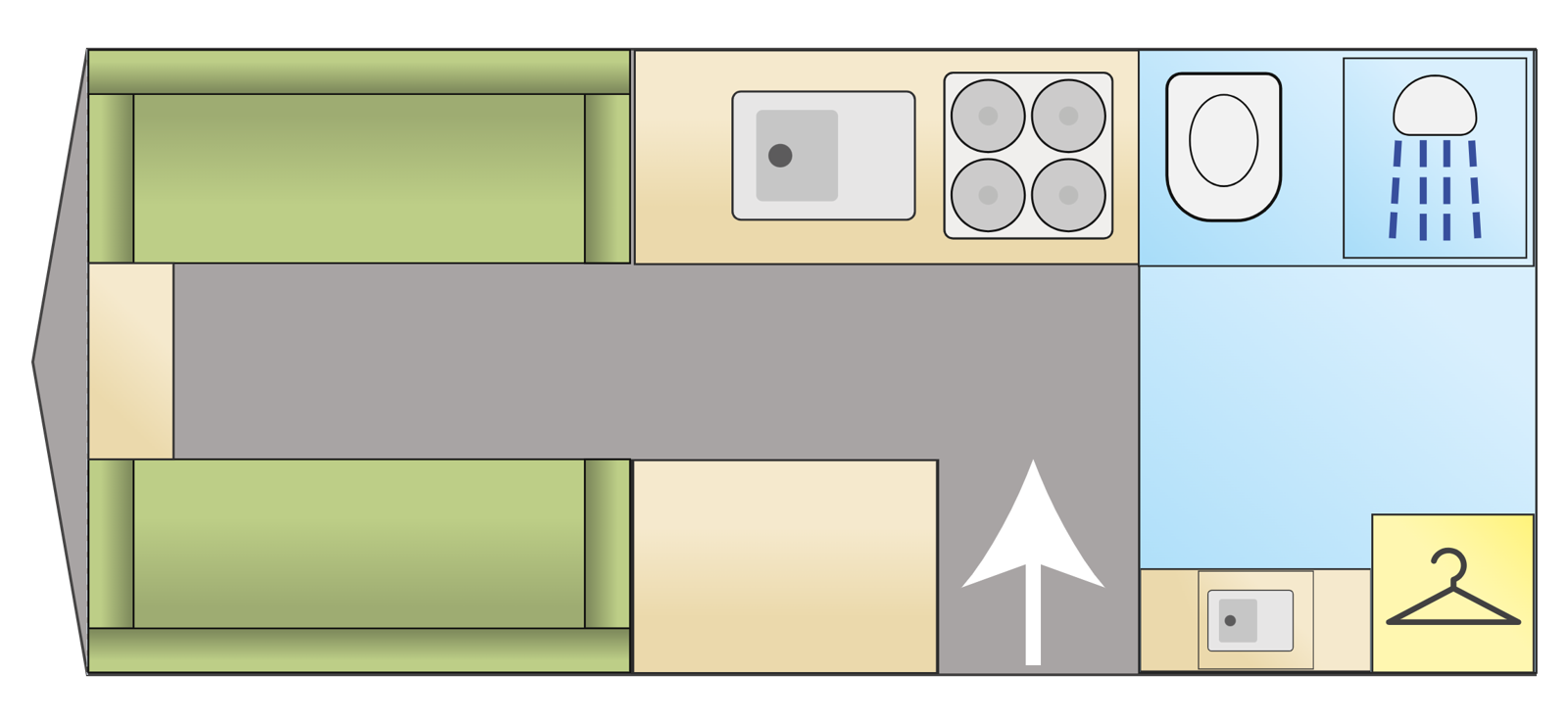 Bailey Pegasus 462 layout illustration