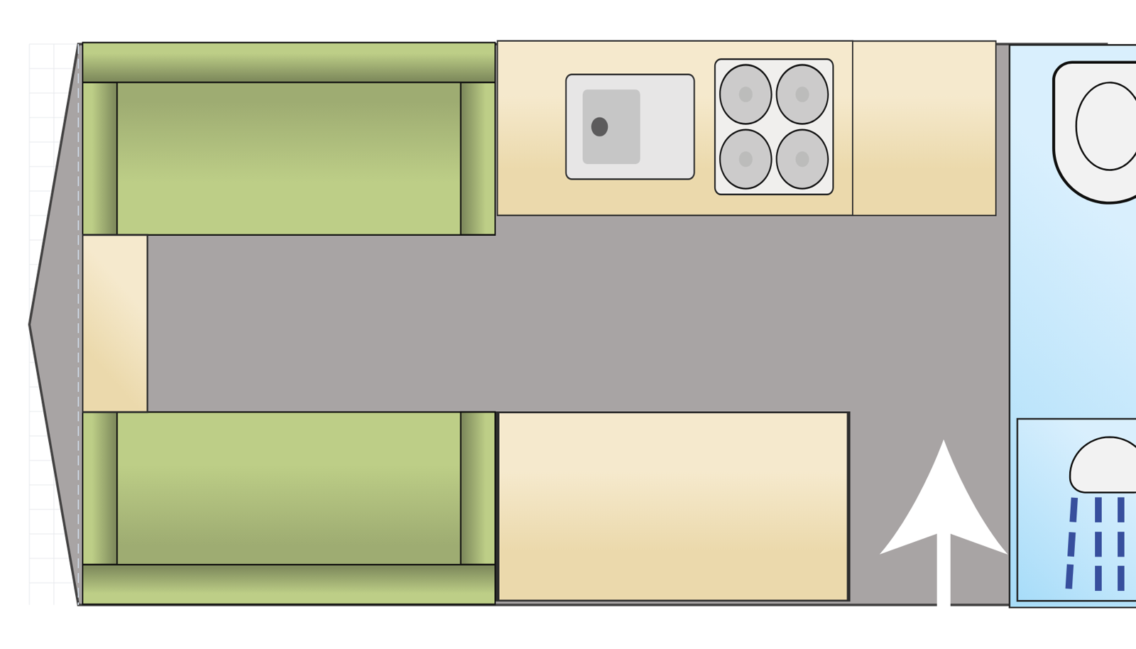 Swift Conqueror 480 layout illustration