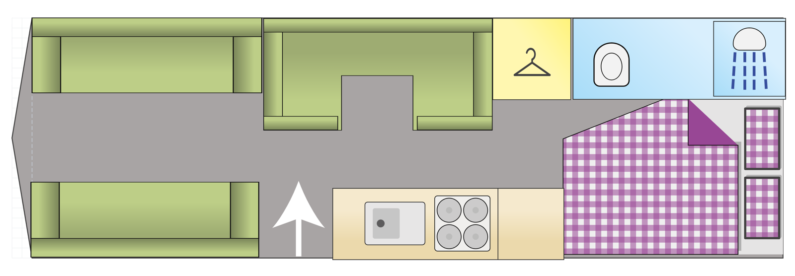 Swift Challenger Grande 640 layout illustration