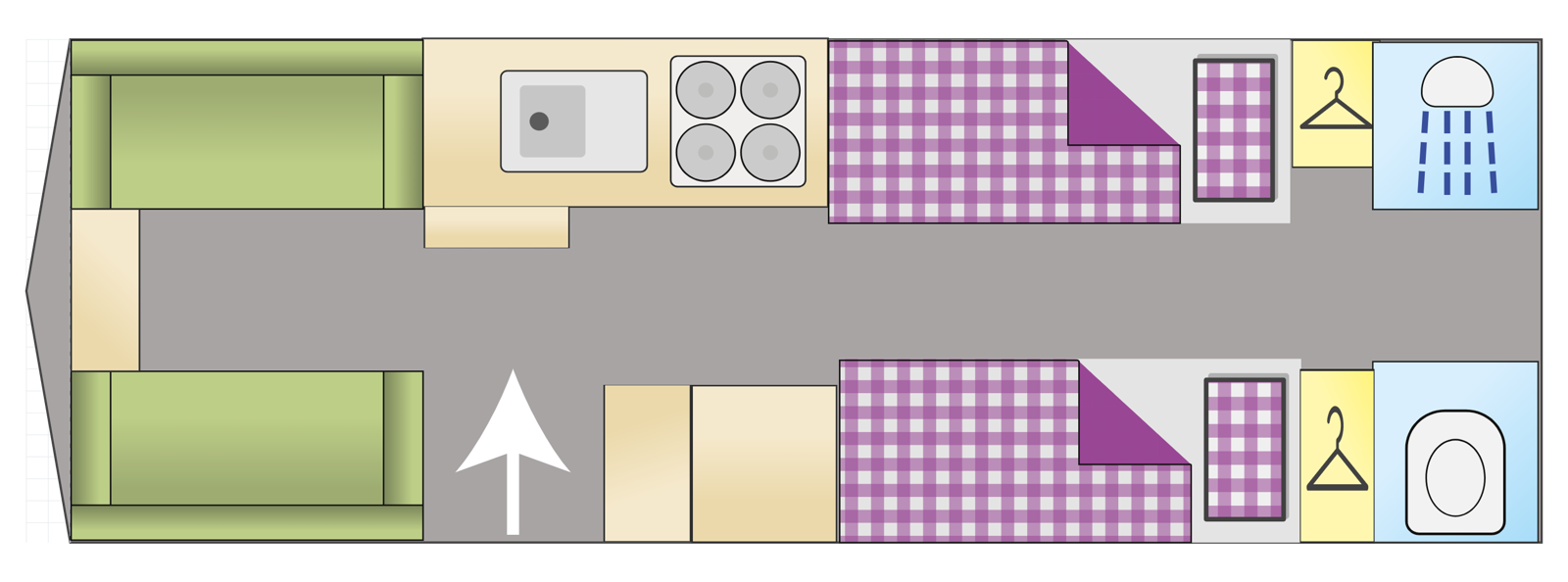 Swift Conqueror 565 layout illustration